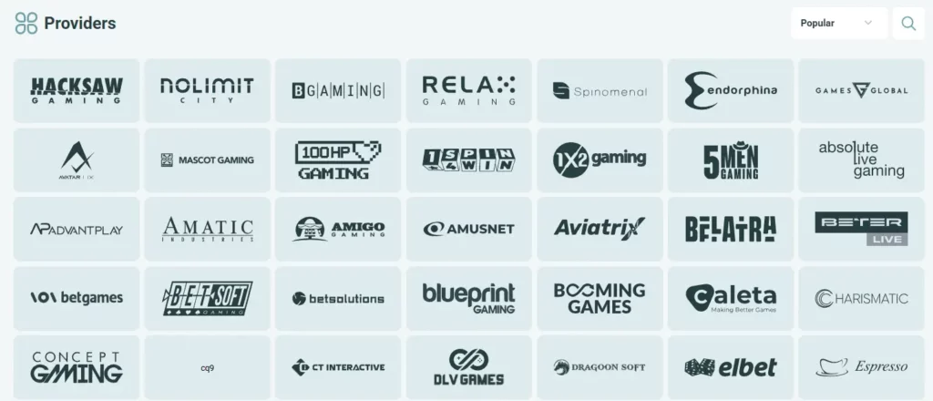 Software Providers